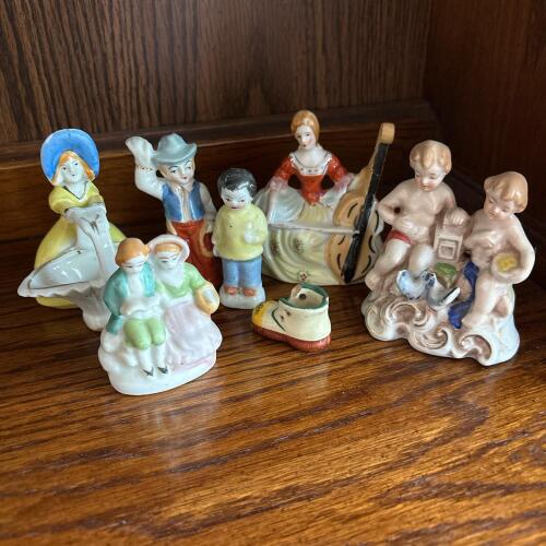 Vintage Porcelain Miniature Figurines