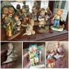 Assorted Ceramic Children and Family Figurine Lot