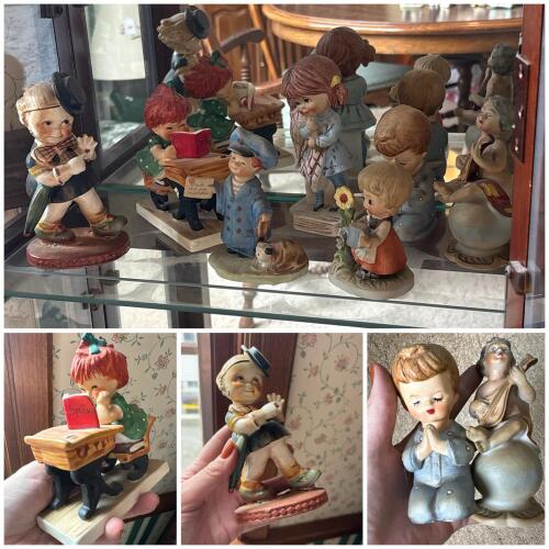 Assorted Children and Character Figurine Lot