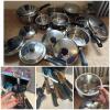 Cookware, Bakeware and Kitchen Knife Lot