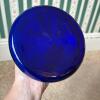 Cobalt Blue Glass Vase - 23.5" - 3