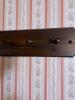 Wooden Wall-Mount Coat Rack with Pegs - 3