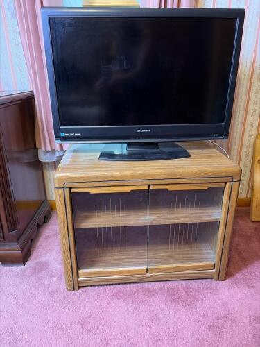 Sylvania HDTV and TV Stand