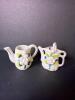 Miniature Porcelain Creamer and Sugar Bowls Japan-Style