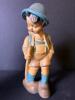 Pair of Roman Art Co. Robia Ware Boy and Girl Figurines - 6