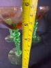 Uranium Art Deco-Style Green Uranium Glass Champagne Coupes - 10