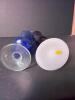 Pair of Hand Blown Glass Bud Vases - 4