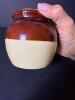 Boston Baked Beans Brown Stoneware Bank - 3