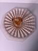 Pink Depression Glass Pitcher, Serving Plate, and Handled Plate - 6