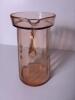 Pink Depression Glass Pitcher, Serving Plate, and Handled Plate - 10