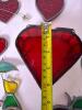 Lot of Stained Glass Suncatchers with Heart-Shaped Jewelry Box - 9