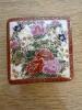 Japanese Satsuma Porcelain Trinket Box With Floral Motif - 3