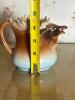 Austrian Moose-Head Majolica-Style Creamer Jug - 5