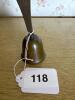 Bicentennial Brass Desk Bell 1776&ndash;1976 - 5