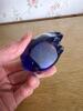 Miniature Cobalt Blue Glass Bunny Figurine - 4