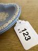 Two Wedgwood Blue Jasperware Heart-Shaped Dishes - 7