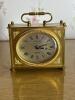 Exclusiv Staiger West Germany Quartz Brass Alarm Clock