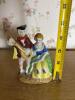 Occupied Japan Porcelain Figurine Couple With Lute - 2