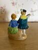 Occupied Japan Porcelain Figurine Couple With Lute - 4
