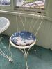 Metal Patio Bistro Table and Chairs Set - 2