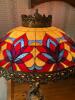 Art Nouveau-Style Cherub Lamp - 5