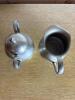 Pewter Creamer and Sugar Bowl Set, KMD Tiel Holland - 8