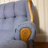 Broyhill Upholstered Sofa With Wood Trim - 8