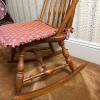 Windsor-Style Wooden Rocking Chair - 4