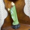 Wony Faux Jade Geisha Woman Figurine - 2