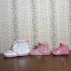 Trio of Ceramic Baby Shoe Planters - 2