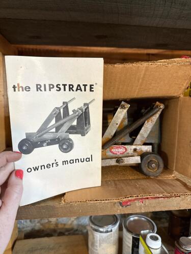 Ripstrate Panel Carrier Tool by Fisher Hill Products