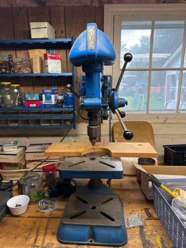 Vintage Atlas Bench Drill Press