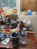 Picker Lot Featuring TWO Workbenches of Items! Plus Storage and Other Finds - 3