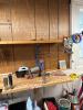 Picker Lot Featuring TWO Workbenches of Items! Plus Storage and Other Finds - 8