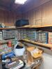 Picker Lot Featuring TWO Workbenches of Items! Plus Storage and Other Finds - 10