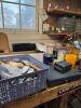 Picker Lot Featuring TWO Workbenches of Items! Plus Storage and Other Finds - 16