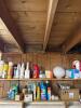 Assorted Home Maintenance Supplies and Light Bulbs