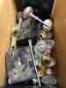 Antique Door Hardware: Glass, Brass, Iron Knobs and Plates - 2