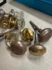 Antique Door Hardware: Glass, Brass, Iron Knobs and Plates - 4
