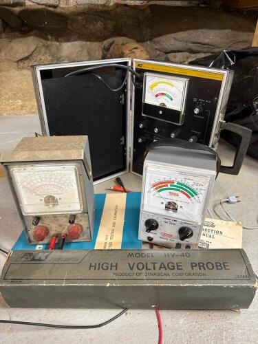 Vintage Electronic Testing Equipment