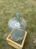Large Clear Glass Carboy Demijohn Bottle - 6