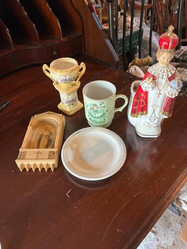 Assorted Decorative Ceramic and Porcelain Items