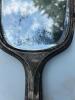 Sterling Silver Hand Mirror with Monogrammed Back - 2