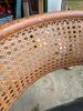 Mid-Century Modern Cane Barrel Chair - 3