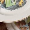 Set of Ceramic Plates With Country Kitchen Scene - 4