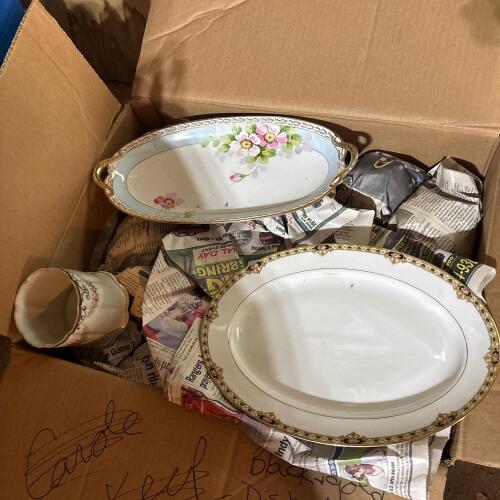 Mystery Boxes of Noritake & Nippon Porcelain Dishes