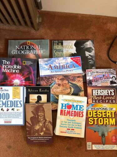Assorted Books and Magazines Lot