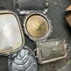 Assorted Silverplate Servingware and Flatware Lot - 8