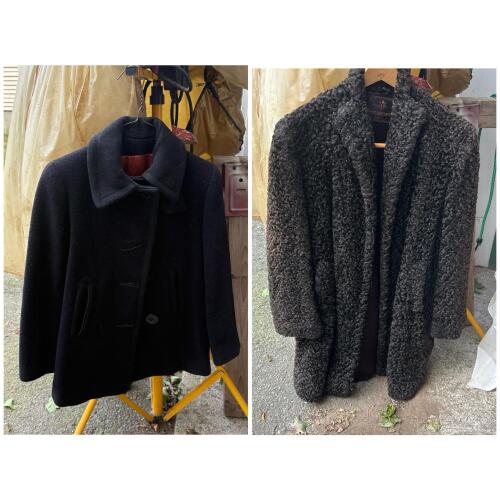 Vintage Macartney&rsquo;s Fur Coat and Child&rsquo;s Wool Coat