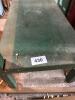 Green Painted Work Table with Lower Shelf - 3